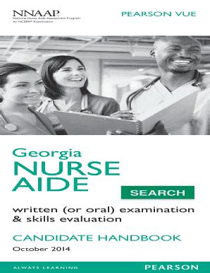 pearson vue nurse aide verification.